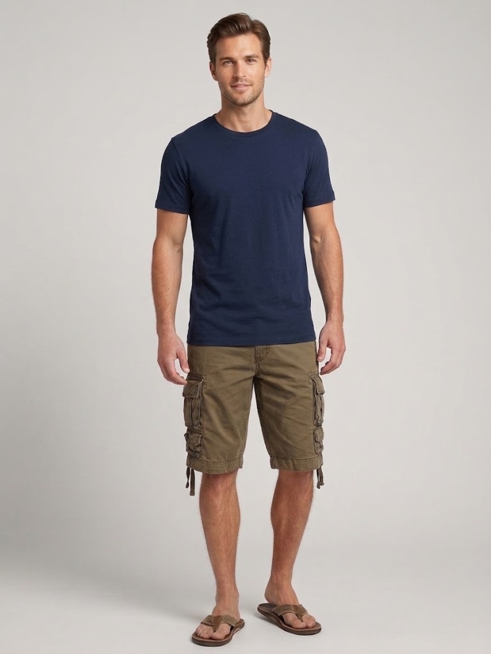 Old Navy Brown Cargo Shorts for Men Size 33
